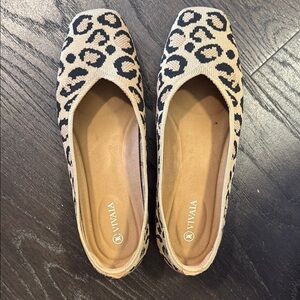 Women's Leopard Print Flats